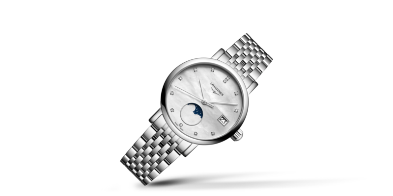 LONGINES ELEGANT COLLECTION MOONPHASE L4.330.4.87.6 Longines Elegant Collection 8