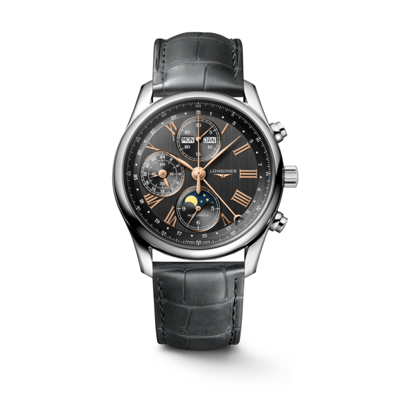 LONGINES MASTER COLLECTION CHRONO MOONPHASE L2.673.4.61.2 LONGINES 2