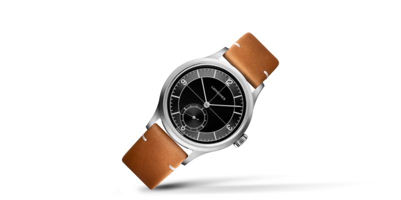 THE LONGINES HERITAGE CLASSIC SECTOR DIAL L2.828.4.53.2 LONGINES 12