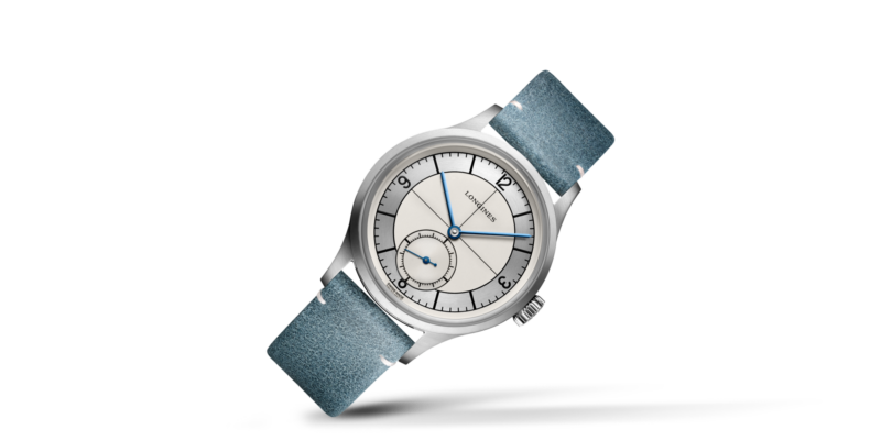 THE LONGINES HERITAGE CLASSIC SECTOR DIAL L2.828.4.73.2 LONGINES 12