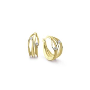 Dune earrings GOR1242Y