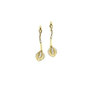 Calla earrings GOR1776Y