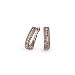 Silk Earrings GOR2557C