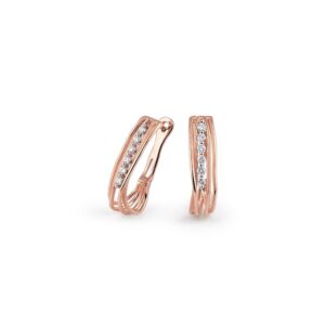 Silk Earrings GOR2557P