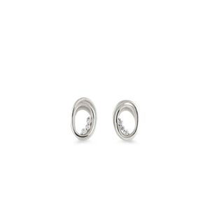 Silk Earrings GOR2558W