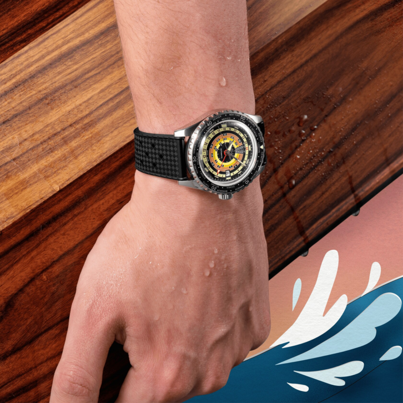 Ocean Star Decompression Worldtimer MIDO 8