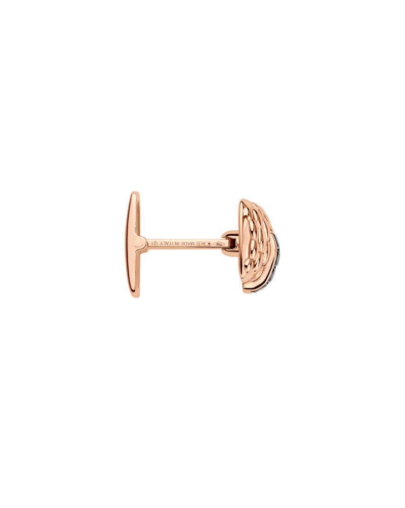 Fope Gold cufflinks with black diamonds – 00702GX_BN – FOPE FOPE 5