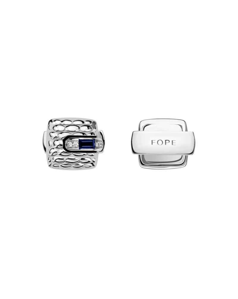 Fope Gold cufflinks with sapphire – 00902GX_B2 – FOPE FOPE 5