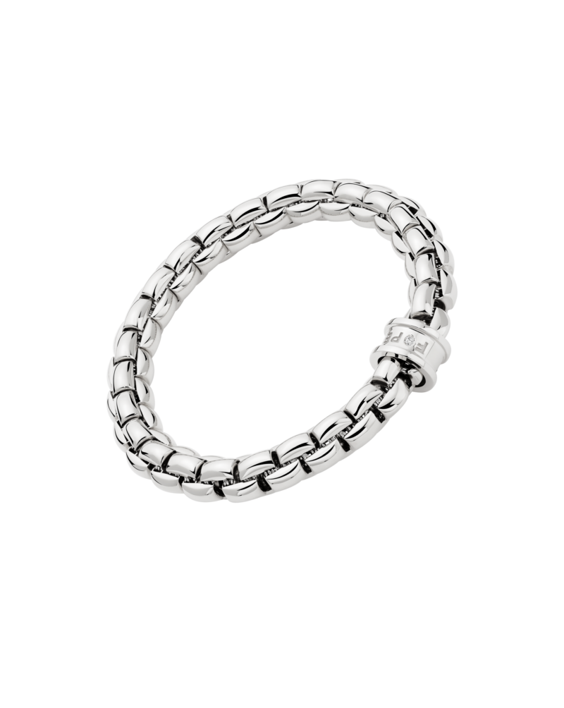 Fope Flex’it bracelet with white brilliant – 01M11BX_BB – FOPE EKA 2