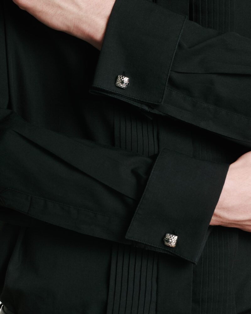 Fope Gold cufflinks with black diamonds – 00702GX_BN – FOPE FOPE 6