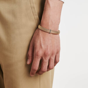 Fope Flex’it bracelet with black diamond – 58604BX_BN – FOPE