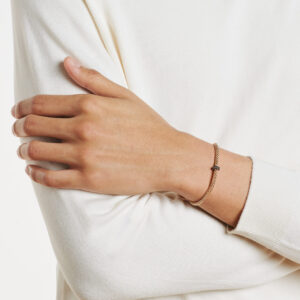 Fope Flex’it bracelet with black brilliant – 74508BX_BN – FOPE