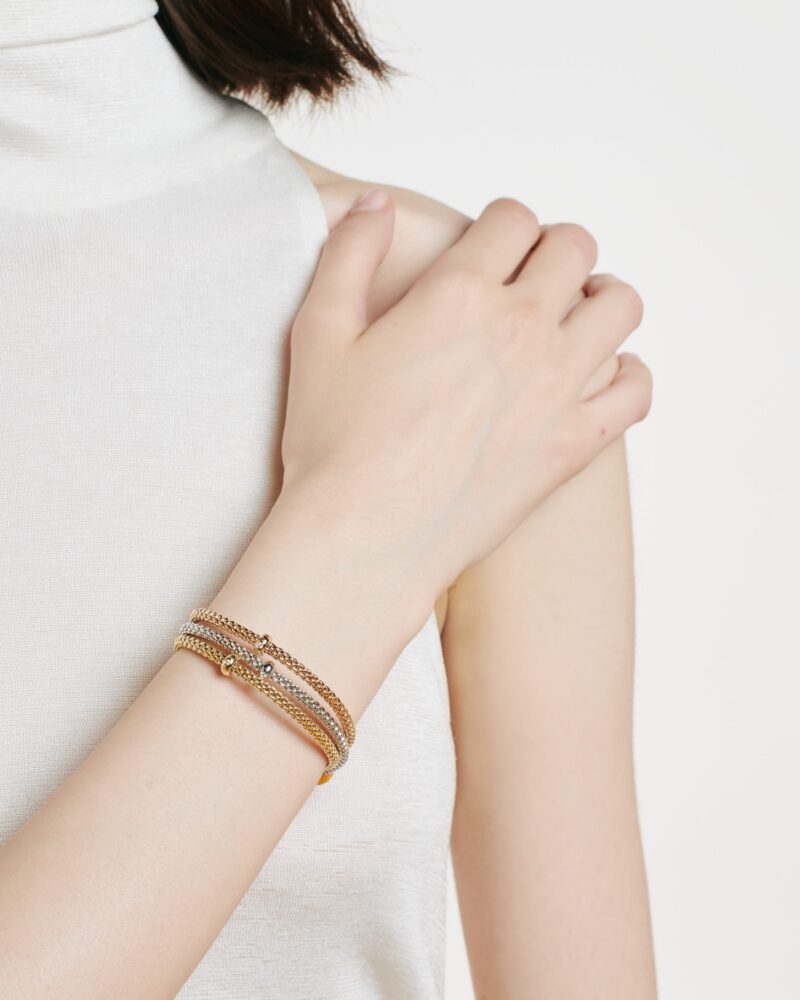 Fope Flex’it bracelet with white brilliant – 01M08BX_BB – FOPE FOPE 5
