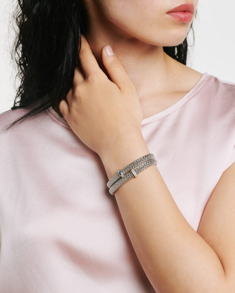 Fope Flex’it bracelet with sapphire – 58302BX_B2 – FOPE FOPE 5