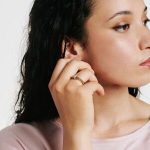 Fope Flex’it ring with diamonds – 74508AX_BB – FOPE