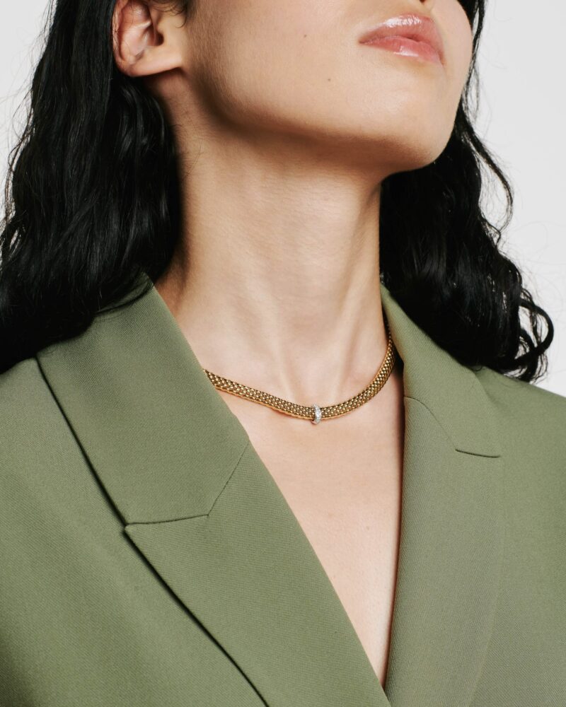 Fope Choker necklace with diamonds – 56002CX_BB – FOPE FOPE 2
