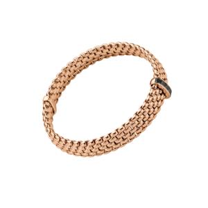 Fope Flex’it bracelet with black brilliant – 52504BX_BN – FOPE
