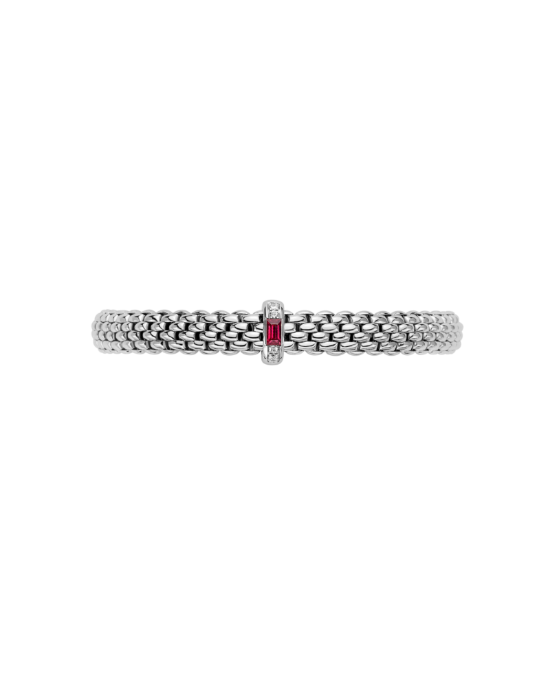 Fope Flex’it bracelet with ruby ​​- 58302BX_B4 – FOPE FOPE 4