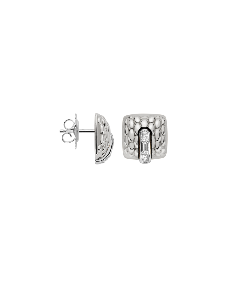 Fope Gold and diamond stud earrings – 58302OX_BB – FOPE FOPE 3