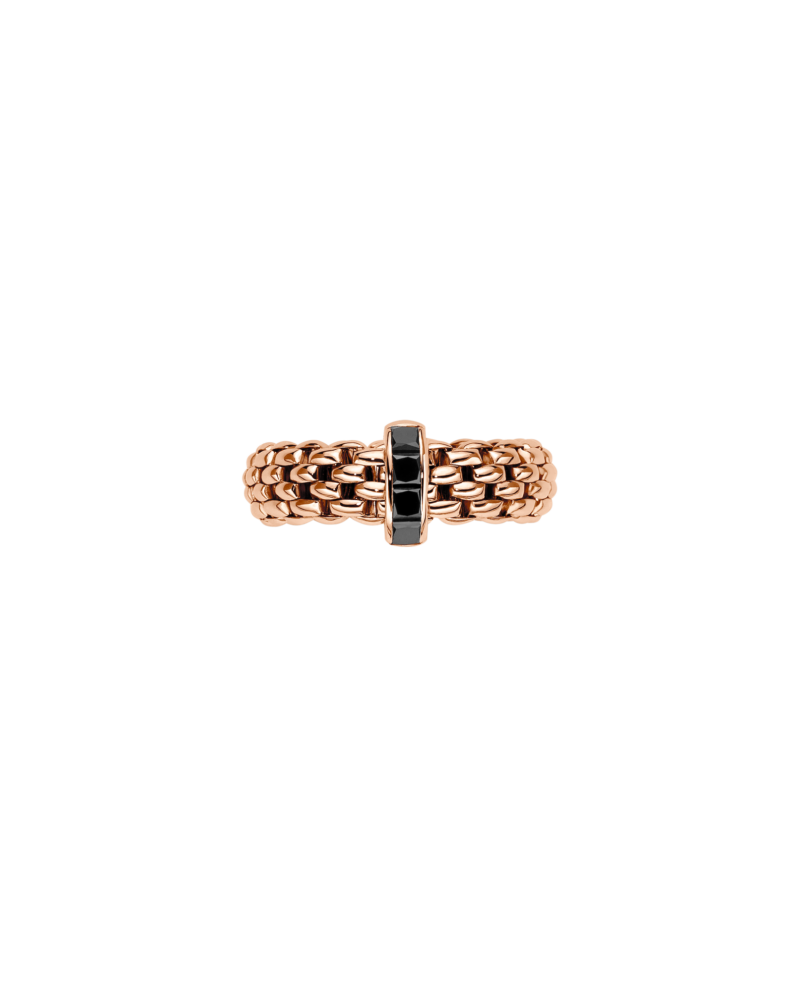 Fope Flex’it ring with black diamonds – 58402AX_BN – FOPE FOPE 5