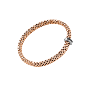 Fope Flex’it bracelet with black diamond – 58402BX_BN – FOPE VENDOME