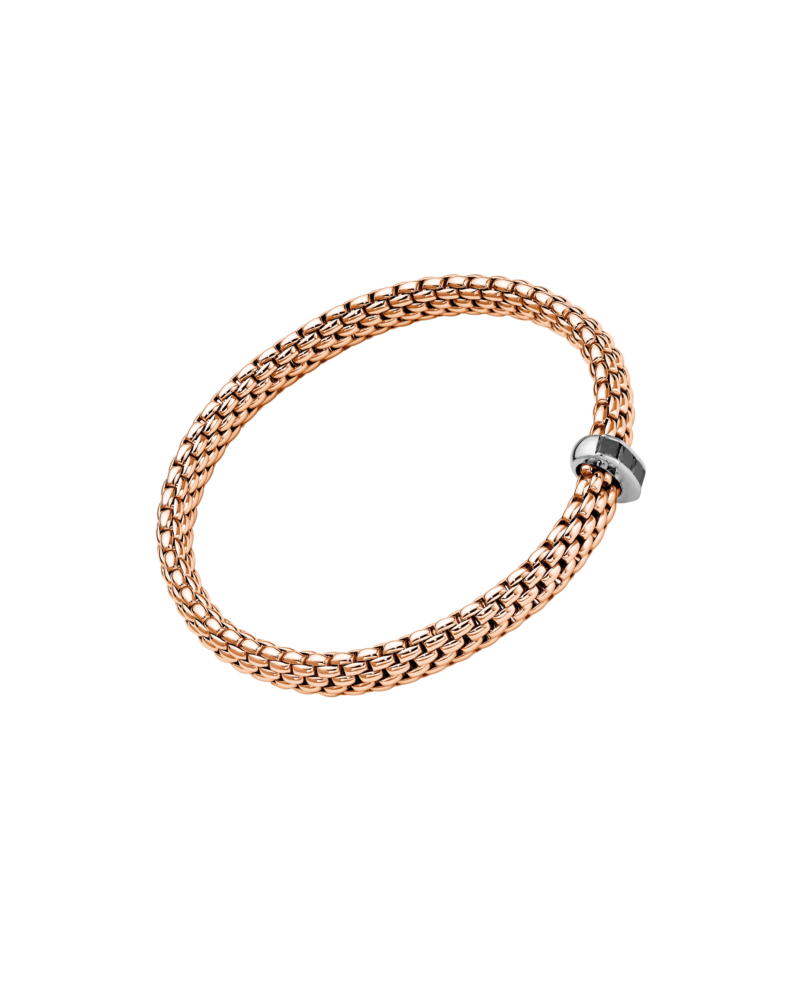Fope Flex’it bracelet with black diamond – 58402BX_BN – FOPE FOPE 2
