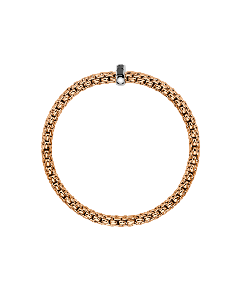 Fope Flex’it bracelet with black diamond – 58402BX_BN – FOPE FOPE 4