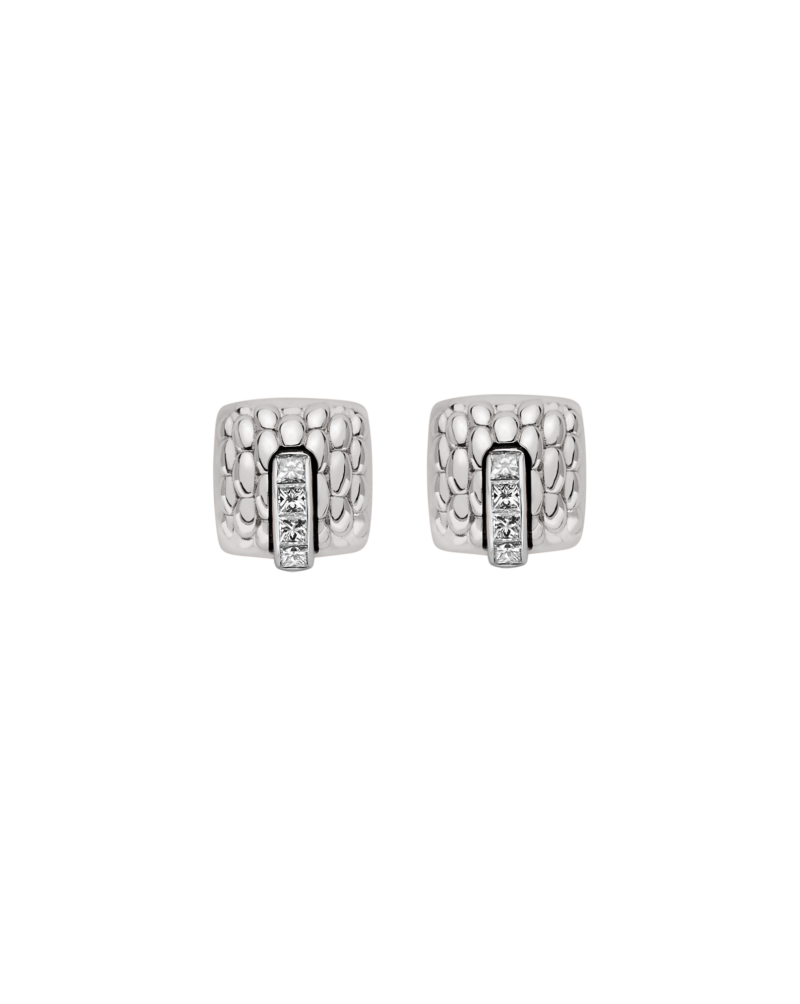 Fope Gold and diamond stud earrings – 58402OX_BB – FOPE FOPE 2