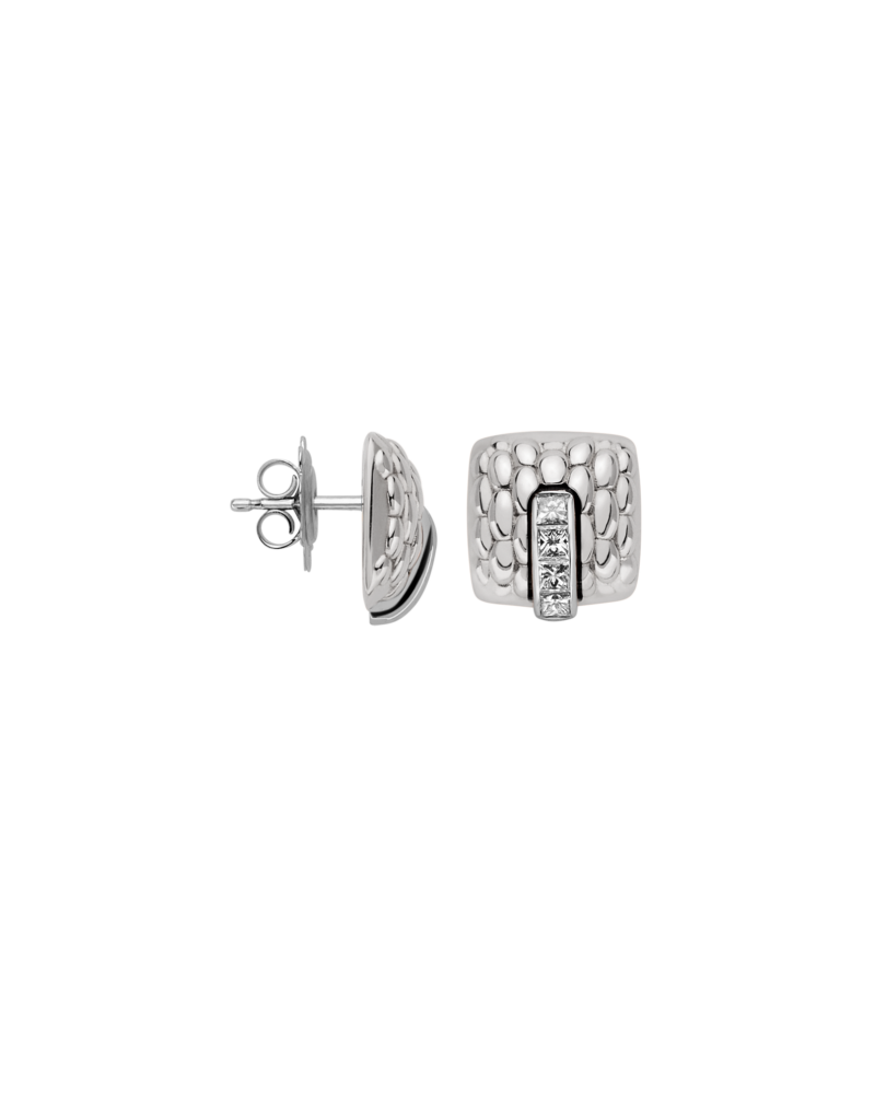 Fope Gold and diamond stud earrings – 58402OX_BB – FOPE FOPE 3