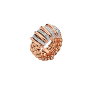 Fope Flex’it ring with diamonds – 58804AX_BB – FOPE FOPE