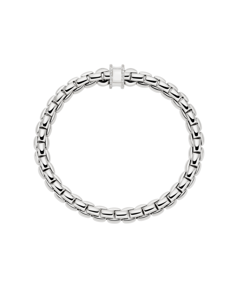 Fope Flex’it bracelet with pavé diamonds – 70805BX_BB – FOPE EKA 4