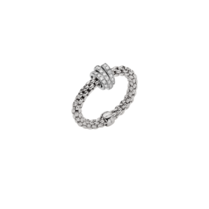 Fope Flex’it ring with pavé diamonds – 74408AX_PB – FOPE