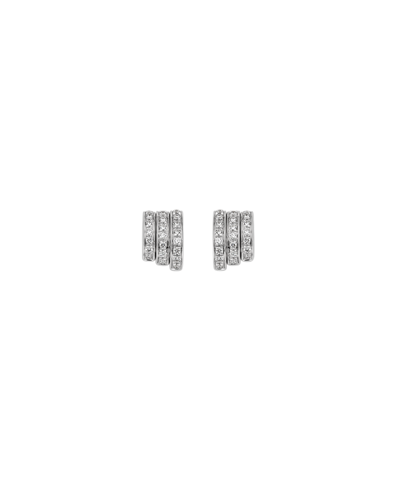 Fope Earrings with diamond pave’ – 74408OX_PB – FOPE FOPE 2