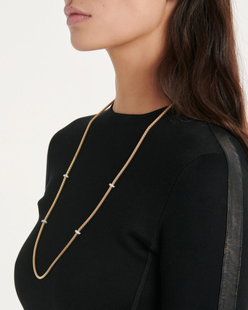 Fope Choker necklace with diamonds – 74508CX_BB – FOPE FOPE 4